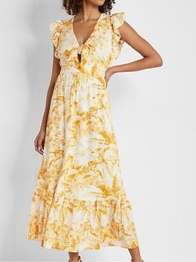 Express Yellow Maxi Dresses for Women on Sale up to 90% Off: Poshmark